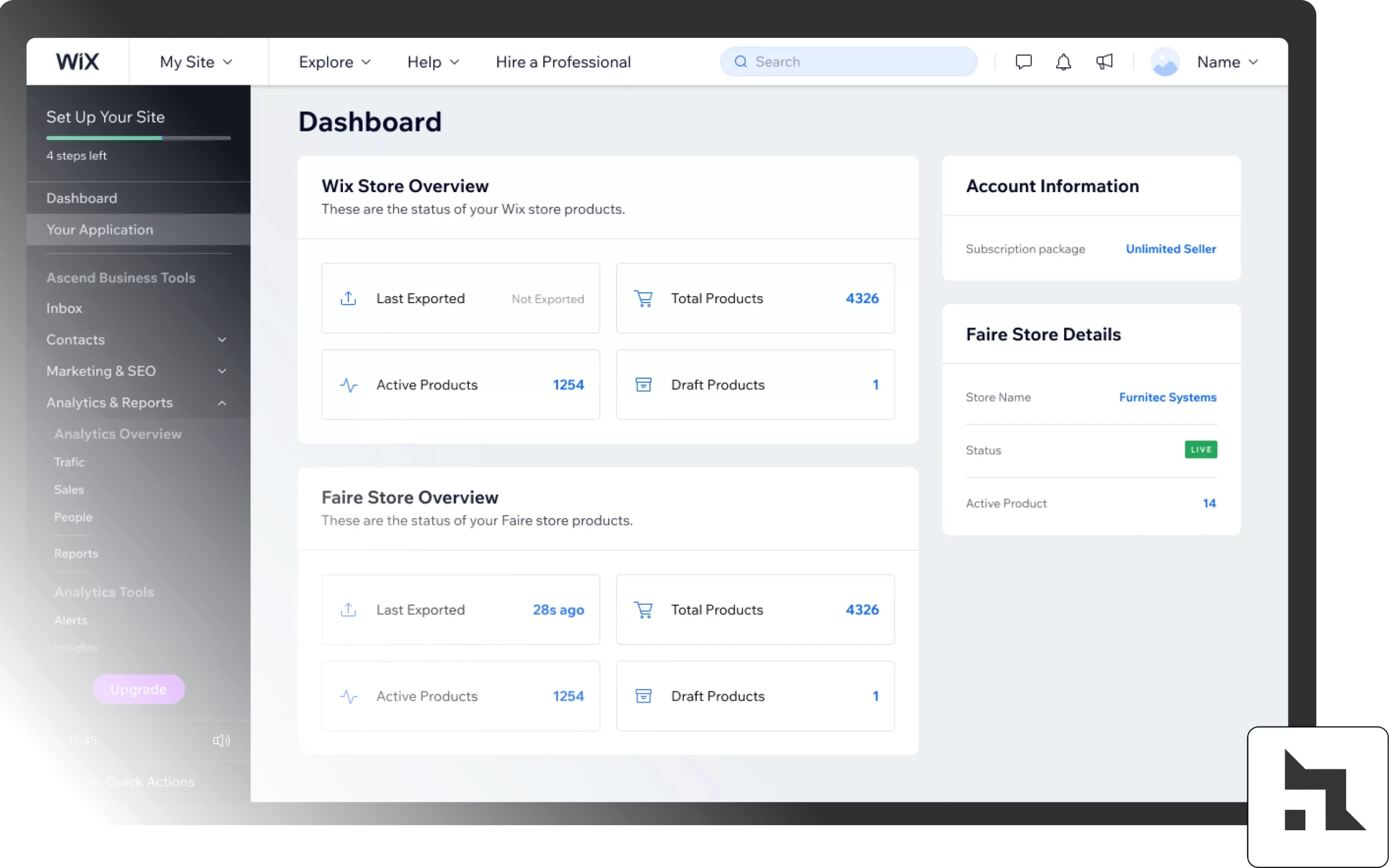 Wix Faire Integration DPL